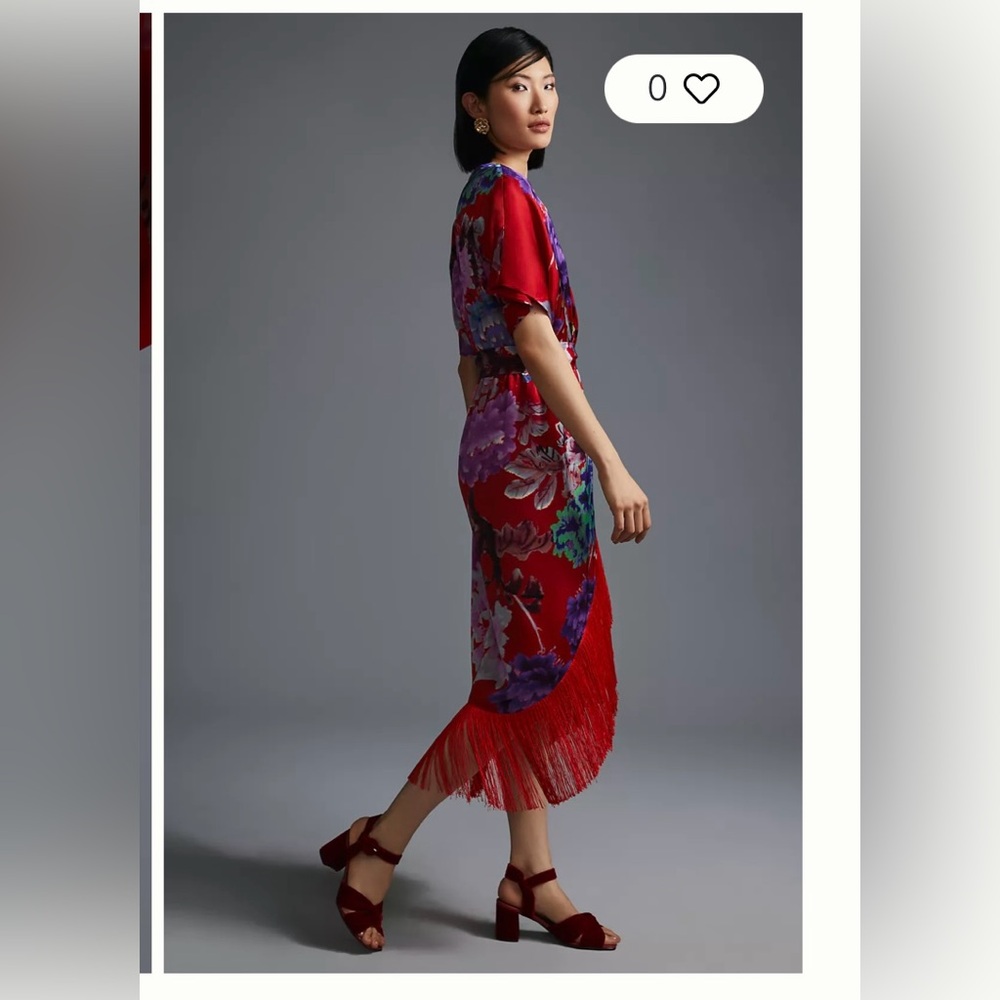 Delfi Collective Fringed Dress